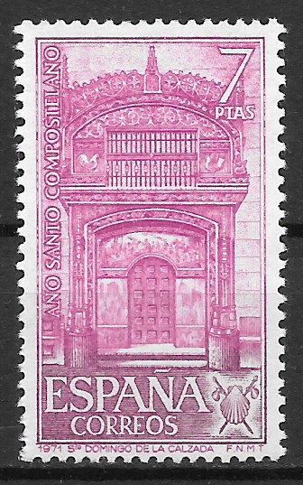 España año 1971 Catedral Santo Domingo en Logroño